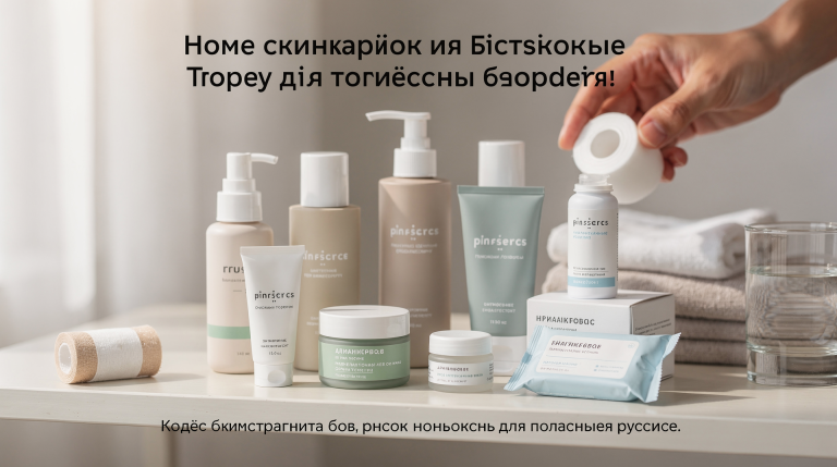 Ассортимент для розничного покупателя: домашний уход и средства первой помощи для кожи
